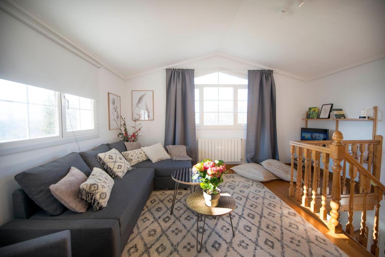 Apartamentos Turisticos Bizkar Bare Sopuerta Esterno foto